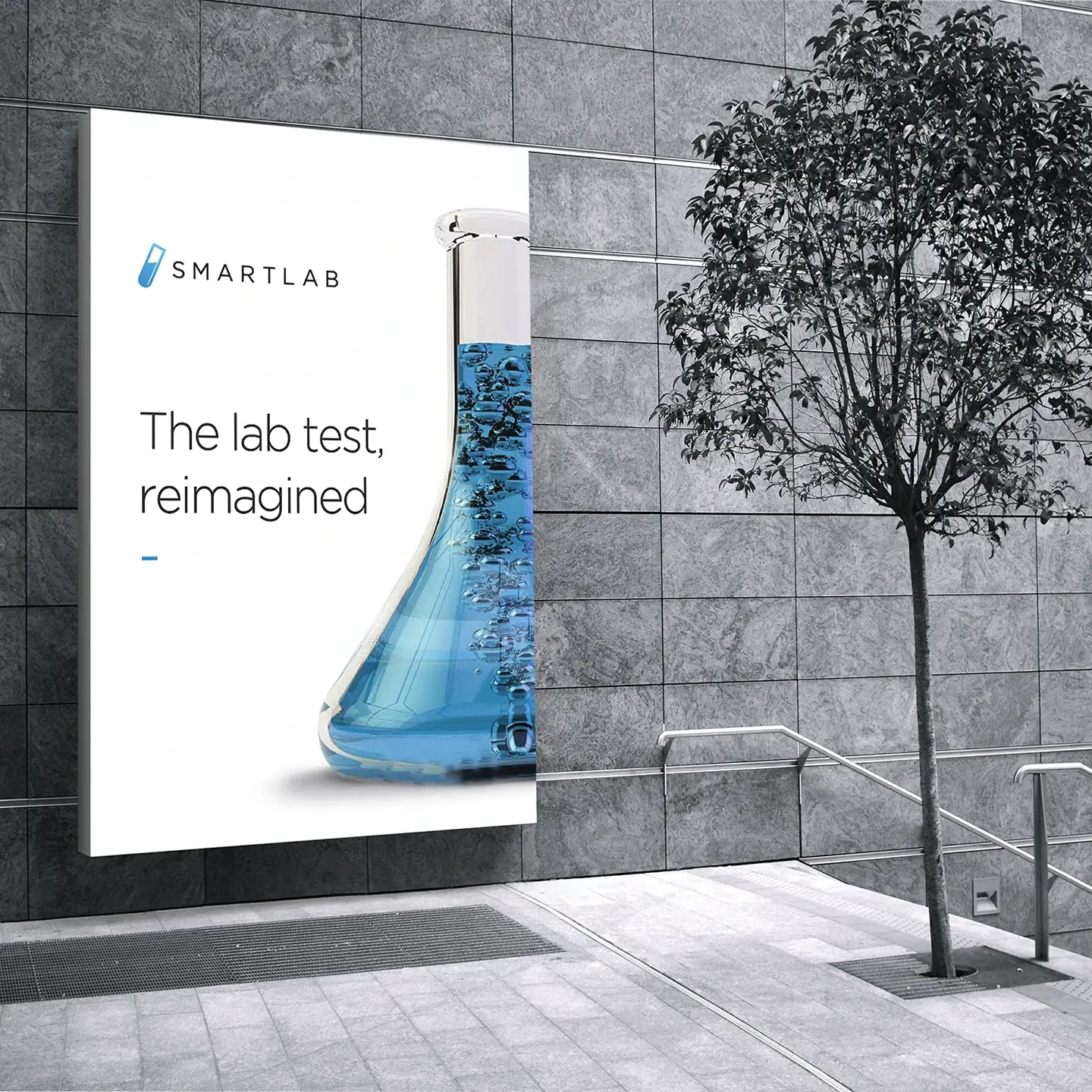 Brand and digital platform for SmartLab, a digital diagnostics service. Image 7. Created by Storm Design Studio . Riyadh - Canada