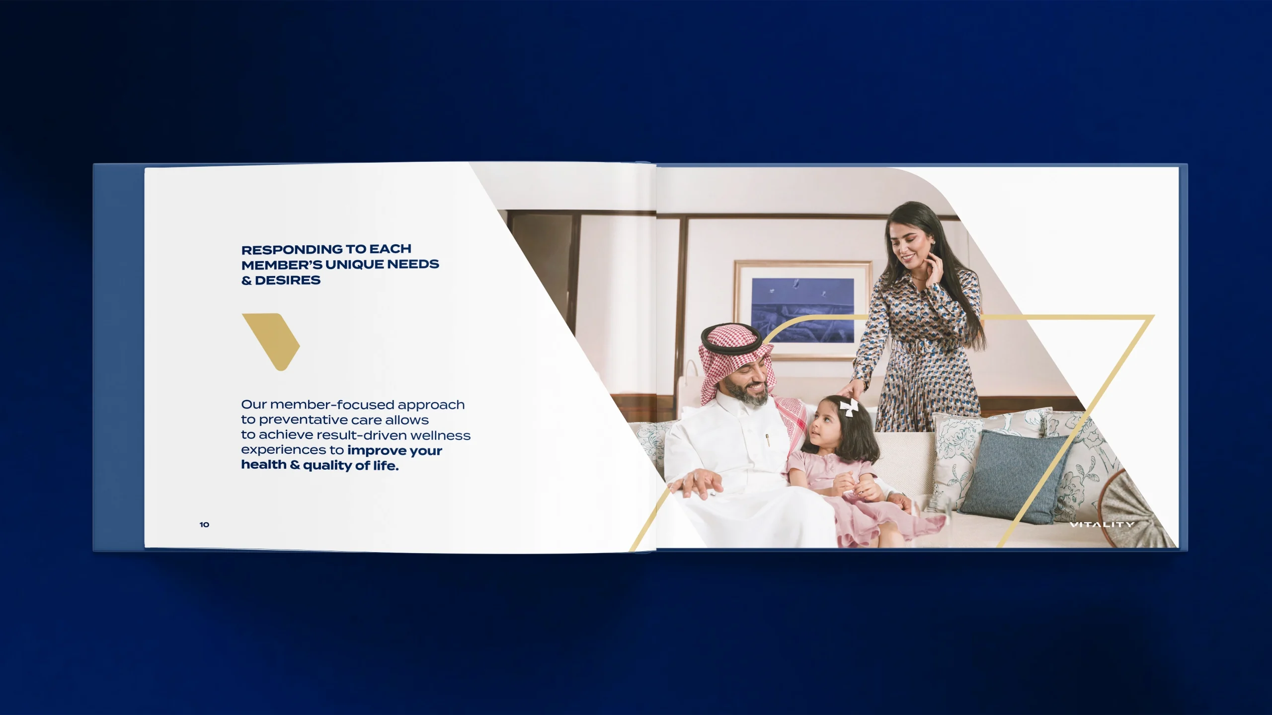 Brand identity for Vitality, a home health care provider. Image 2. Created by Storm Design Studio . Riyadh - Canada
